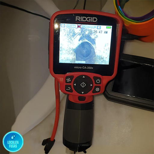 Inspección CCTV de tuberías