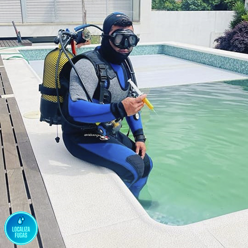 Detecção de fugas em piscinas de condomínios