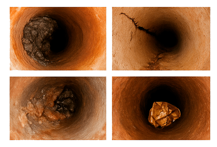Vídeo inspeção de tubulação